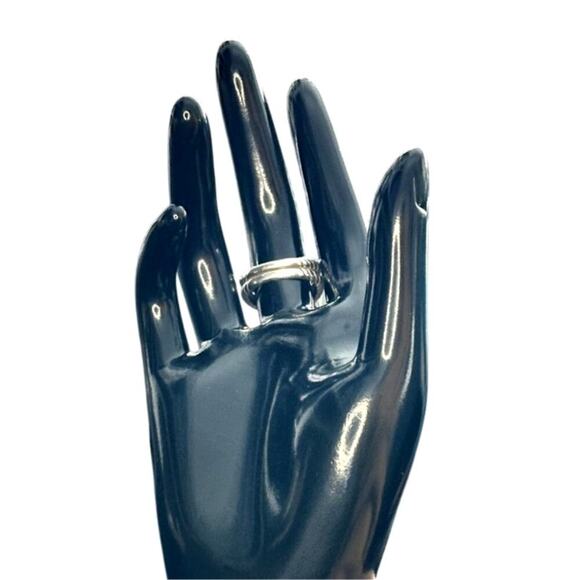 David Yurman Onyx & Diamond Albion Ring - Size 7 - Picture 4 of 14